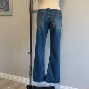 Vintage Y2K Levi’s 520 Too Superlow Stretch Jeans 2002 Denim Low Rise Flare Med